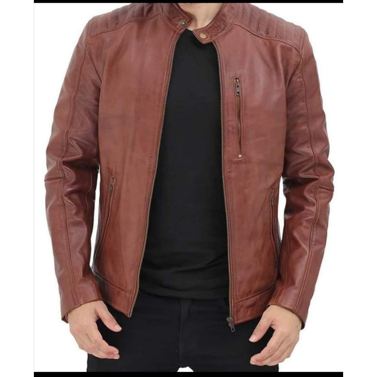 BoldEdge Leather Jacket