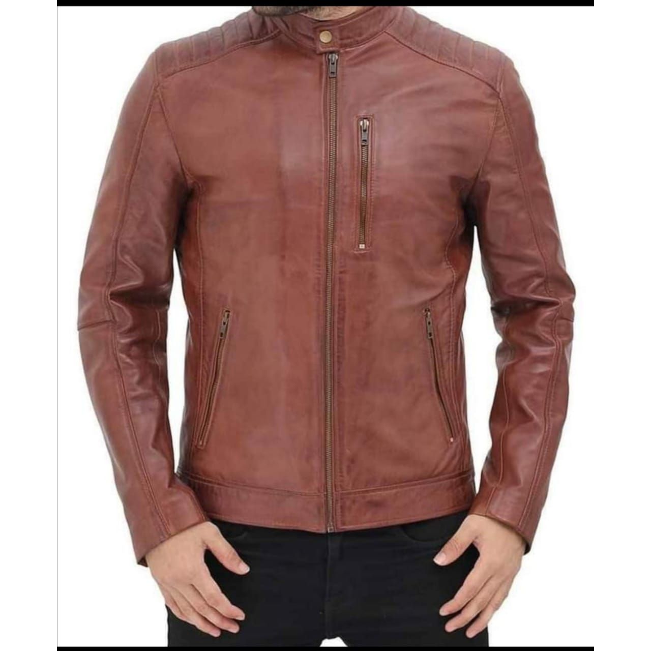 BoldEdge Leather Jacket