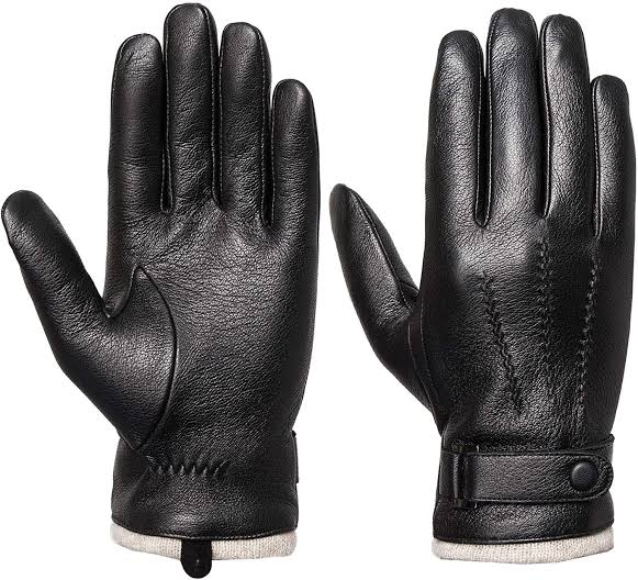 MotoRidge Leather Gloves